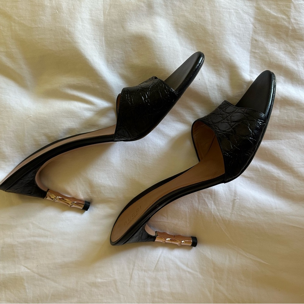 Tom Ford for Gucci Vintage Croc Heel S/S 2004